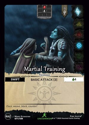 Martial Training - Raze