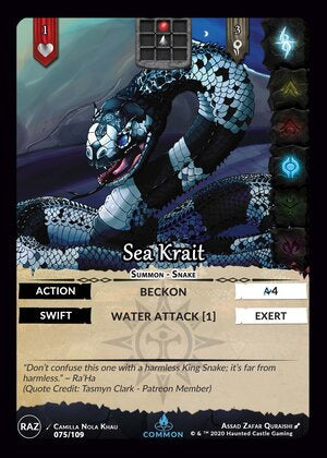 Sea Krait - Raze