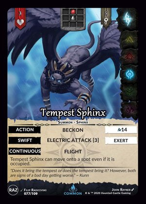 Tempest Sphinx - Raze