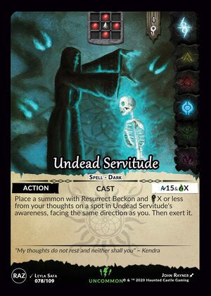 Undead Servitude - Raze