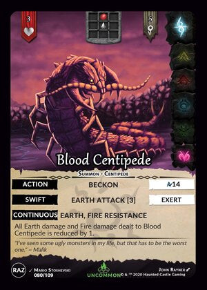 Blood Centipede - Raze