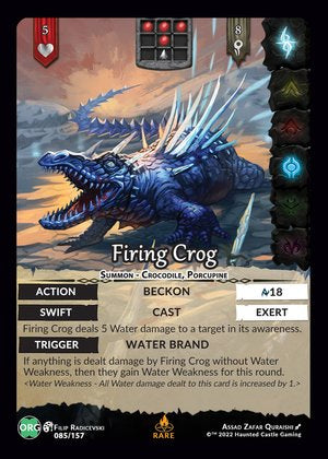 Firing Crog - Origins (Kickstarter)
