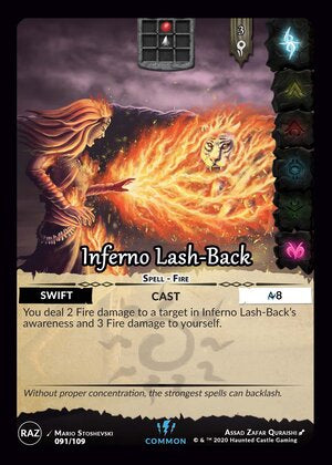 Inferno Lash-Back - Raze