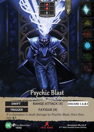 Psychic Blast (Epic) - Origins (Kickstarter)