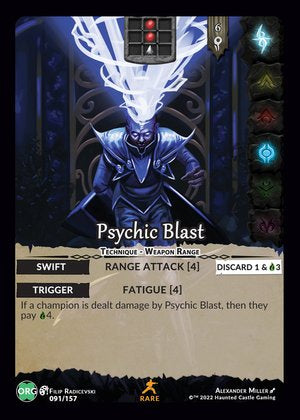 Psychic Blast - Origins (Kickstarter