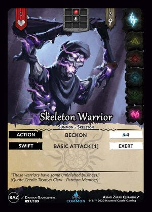 Skeleton Warrior - Raze