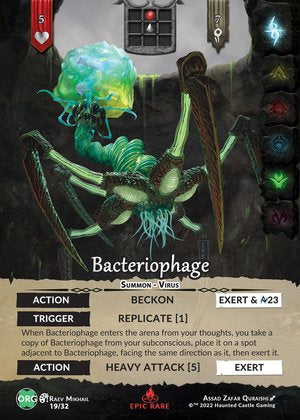 Bacteriophage (Epic) - Origins