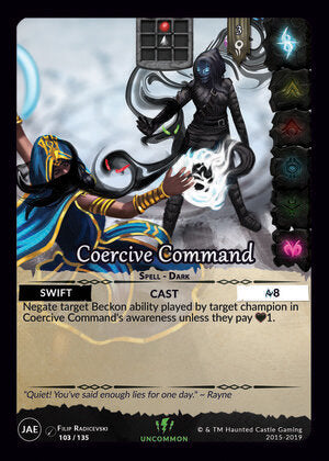 Coercive Command - JAE