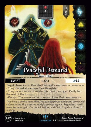 Peaceful Demand - Raze