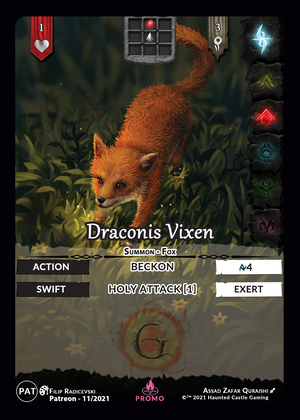 Draconis Vixen - Patreon Promo