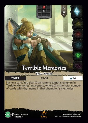 Terrible Memories - Origins (Kickstarter)