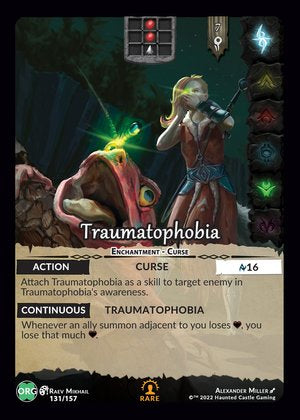 Traumatophobia - Origins (Kickstarter)