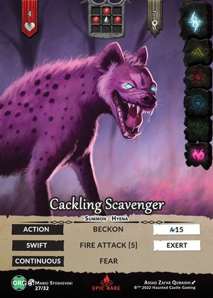 Cackling Scavenger (Epic) - Origins