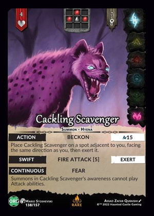 Cackling Scavenger - Origins (Kickstarter)