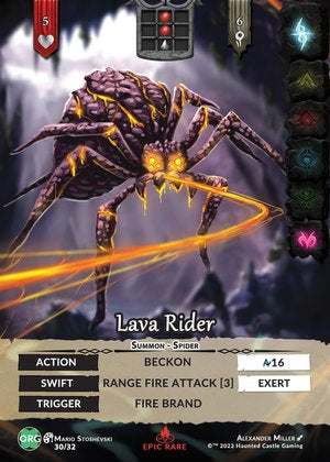 Lava Rider (Epic) - Origins