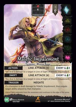 Malefic Impalement - Origins (Kickstarter)