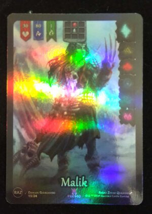 Malik (Damijan) Full Art Foil Promo