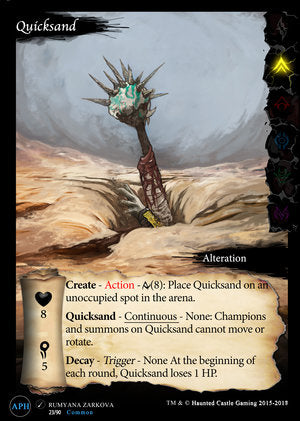 Quicksand - Alpha 2018