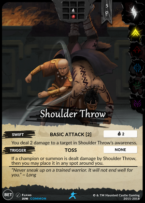 Shoulder Throw - Beta