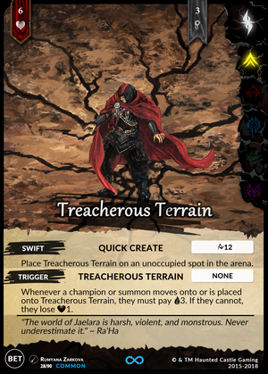 Treacherous Terrain - Beta