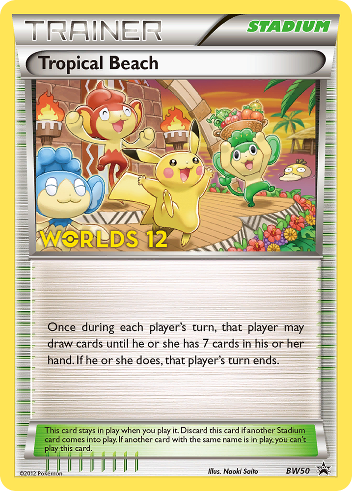 Tropical Beach (BW50) [Black & White: Black Star Promos] French