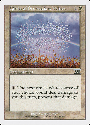 Circle of Protection: White [Classic Sixth Edition]
