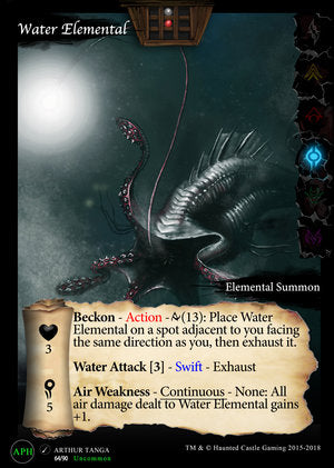 Water Elemental - Alpha 2018