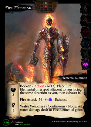 Fire Elemental - Alpha 2018