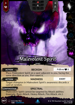 Malevolent Spirit - Beta