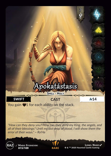 Apokatastasis - Raze