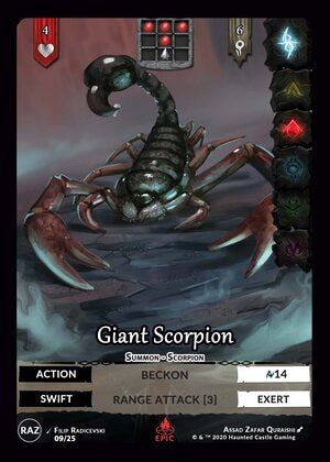 Giant Scorpion (Epic) - Raze