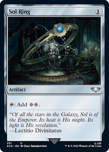 Sol Ring (251) [Universes Beyond: Warhammer 40,000]