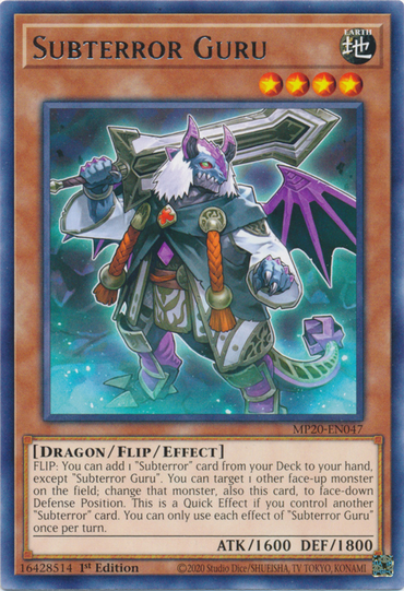 Subterror Guru [MP20-EN047] Rare