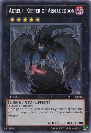 Adreus, Keeper of Armageddon [BP01-EN030] Common