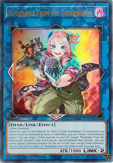 Muckraker From the Underworld [DABL-ENSP1] Ultra Rare